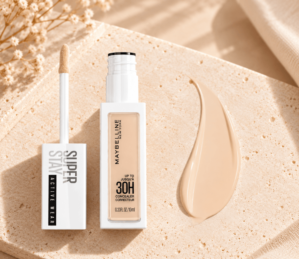 Maybelline New York Super Stay Active Wear – Correcteur Longue Tenue Jusqu'à 30H, Couverture Complète Matifiante - Ayoye Destock