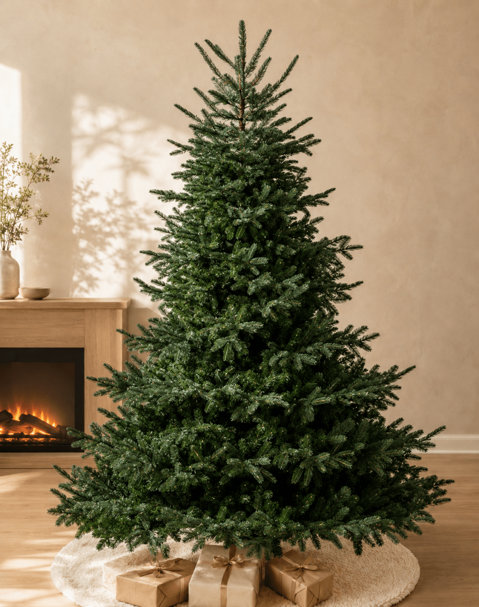 Balsam Hill Sapin de Noël Artificiel European Fir 7,5 pi avec Lumières DEL Blanches. - Ayoye Destock