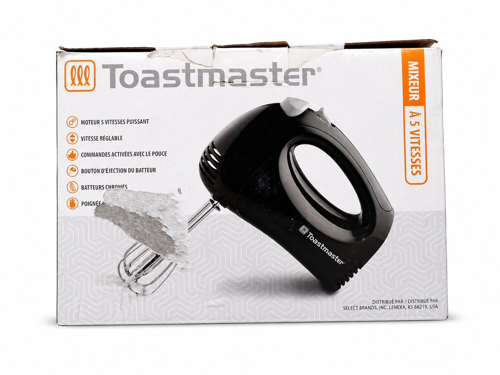 Toastmaster Batteur électrique 5 vitesses compact