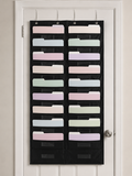 Hippo Creation Tableau de rangement mural robuste avec 20 poches – Organiseur pour salle de classe et bureau