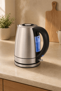Chefman Fast-Boil – Bouilloire électrique en acier inoxydable 1,2 L - Ayoye Destock