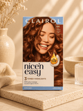 Clairol Nice'n Easy – Coloration Capillaire Permanente Infusée d'Huile, Teinte 6R Acajou Clair - Ayoye Destock