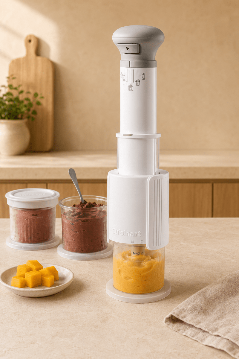 Cuisinart FastFreeze – Sorbetière compacte multi-usages avec 5 programmes préréglés - Ayoye Destock