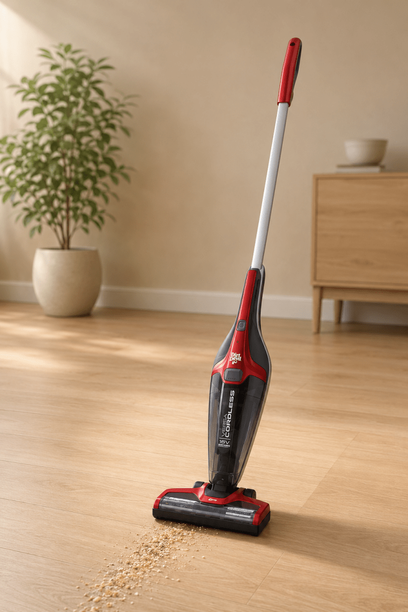 Dirt Devil Versa – Aspirateur balai léger 3 en 1 sans fil, 16V lithium - Ayoye Destock