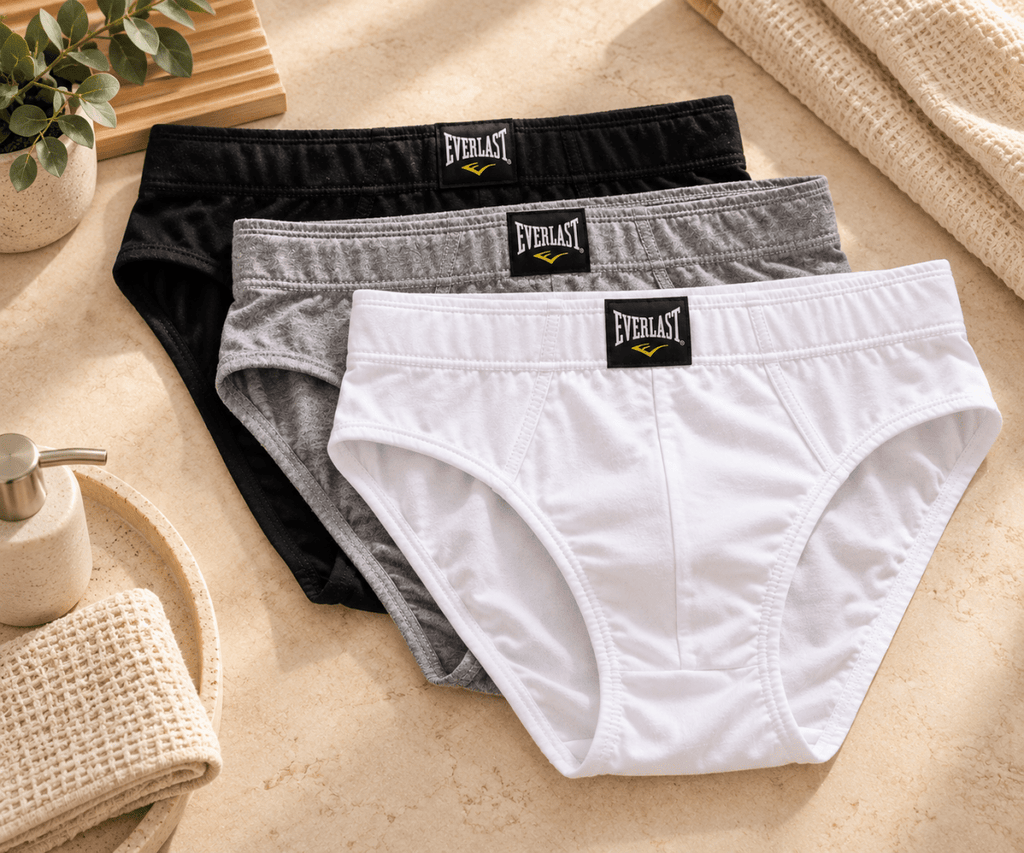 Everlast – Slip Classique en Coton, Couleur Variée, Vendu à l'Unité - Ayoye Destock