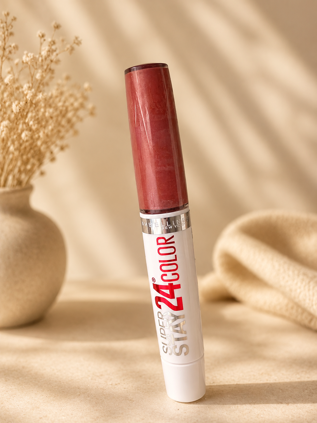 Maybelline New York Superstay 24H – Rouge à Lèvres 2 Étapes