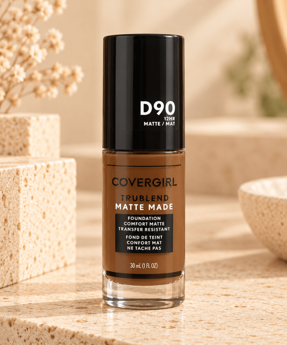 COVERGIRL TruBlend Matte Made fond de teint liquide – Fini mat confort 12 h, sans huile, résistant au transfert - Ayoye Destock