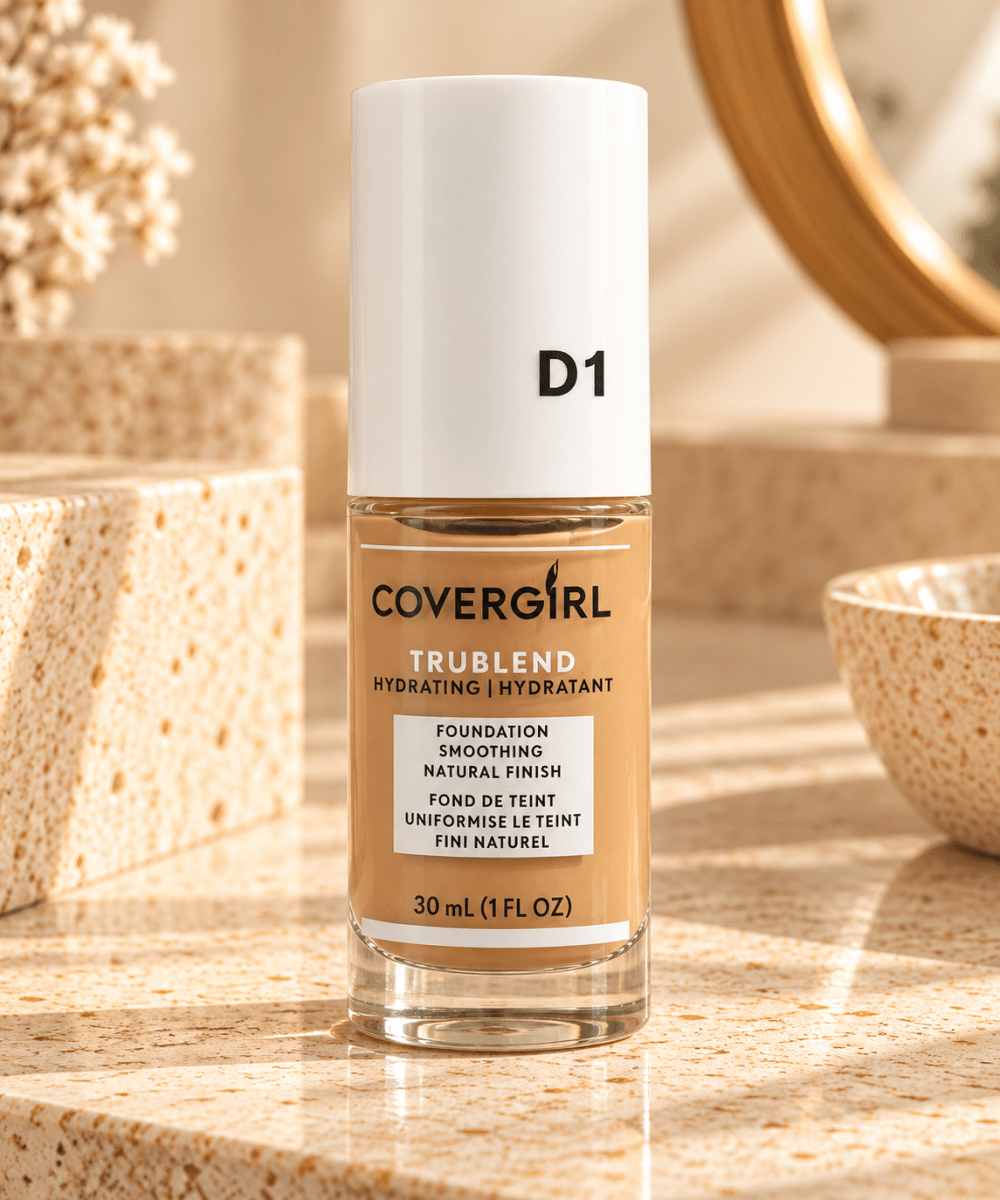 COVERGIRL TruBlend fond de teint liquide hydratant – Fini naturel, couvrance modulable, sans huile - Ayoye Destock