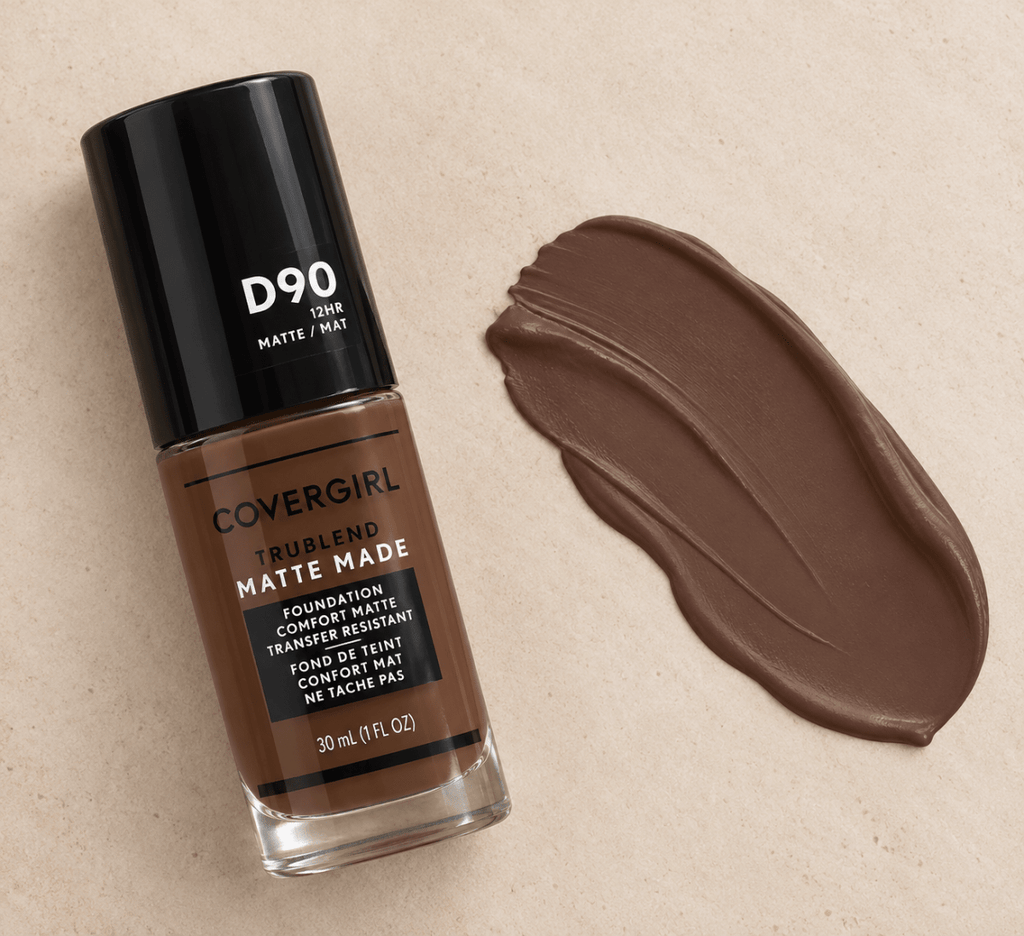 COVERGIRL TruBlend Matte Made fond de teint liquide – Fini mat confort 12 h, sans huile, résistant au transfert - Ayoye Destock