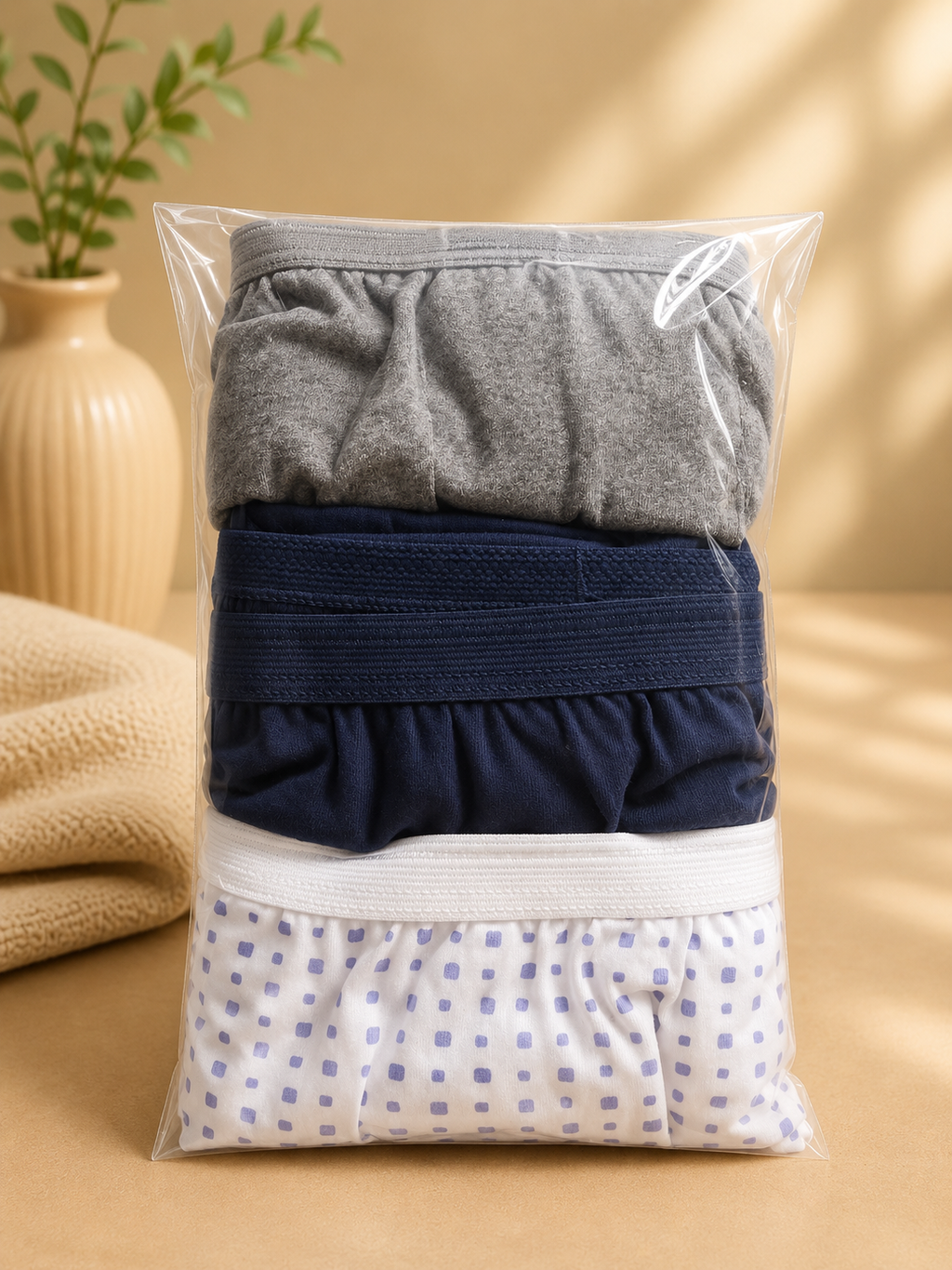 Fruit of the Loom Culottes en coton pour femmes – Paquet de 3