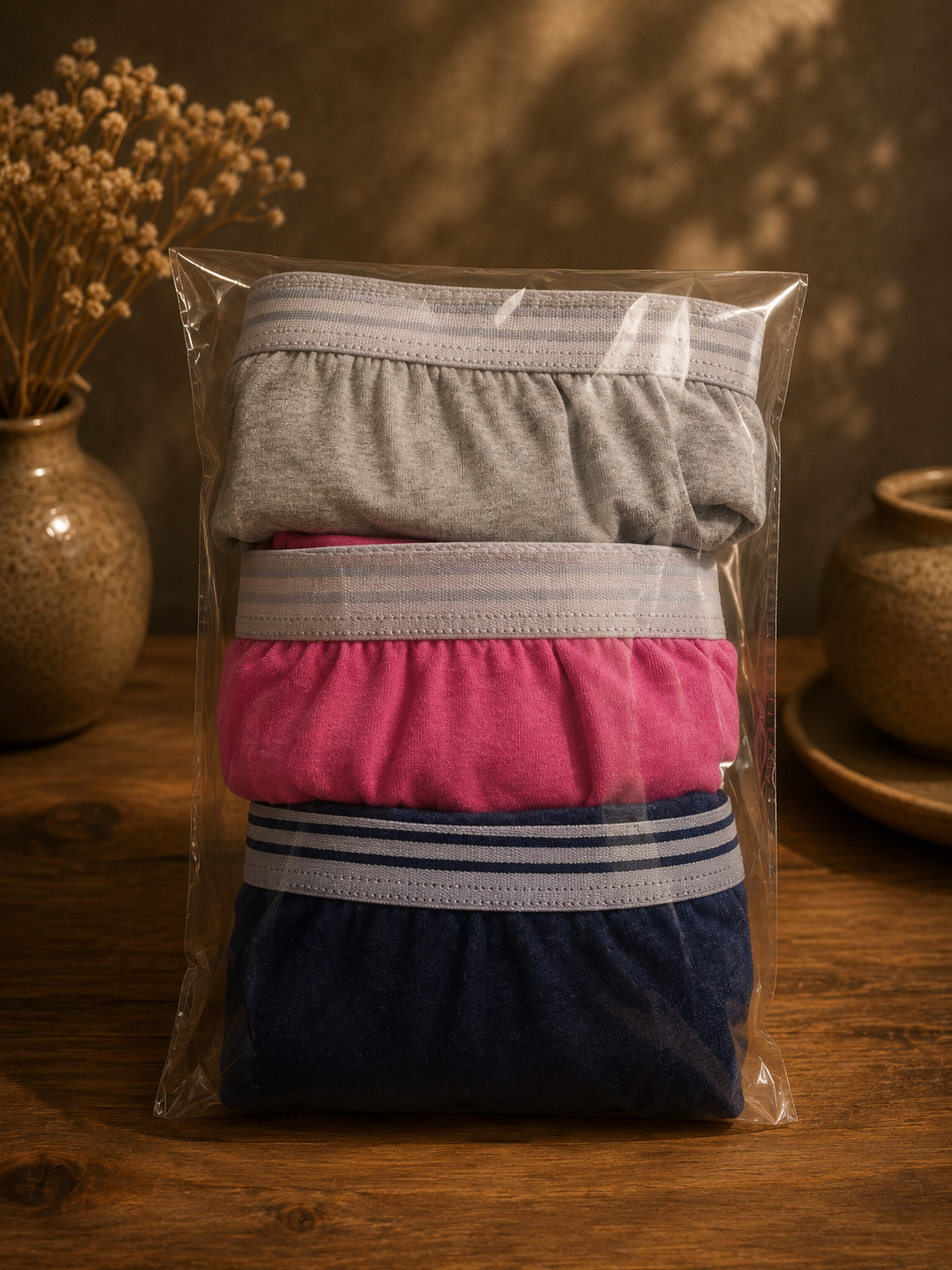 Fruit of the Loom Slips Chinés pour Femmes – Lot de 3