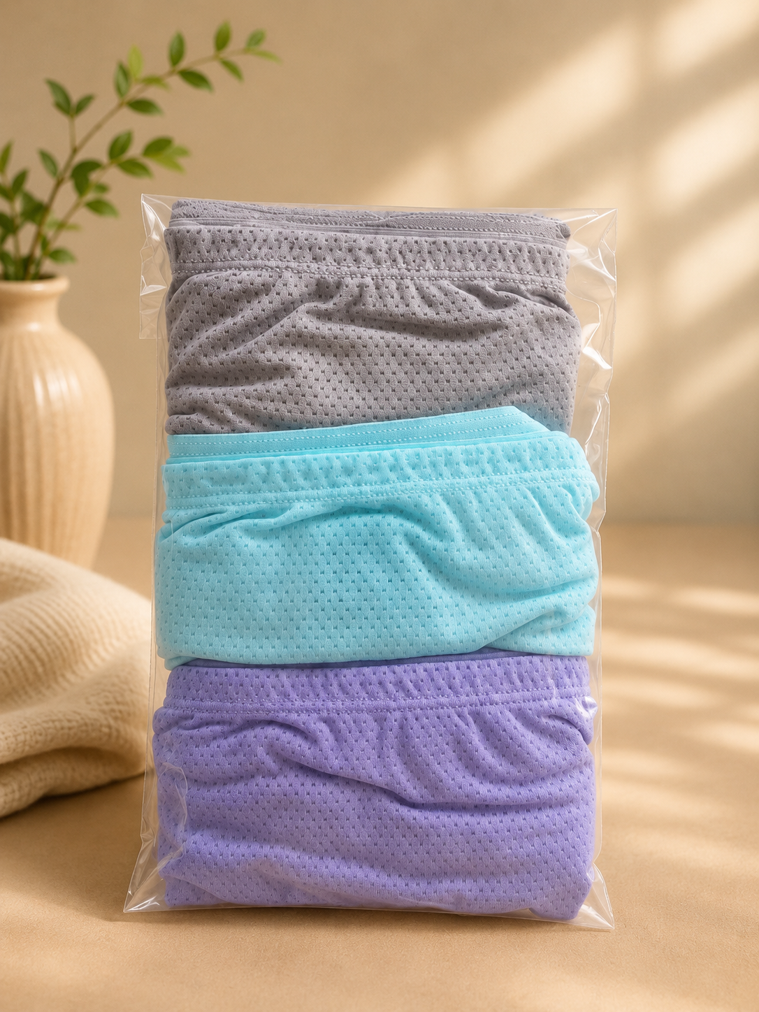 Fruit of the Loom Slips échancrés respirants pour femme
