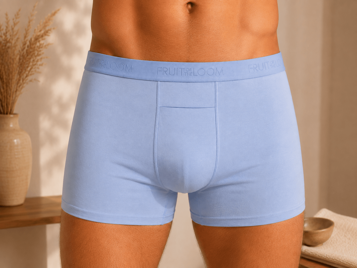 Fruit of the Loom Fruitful Threads – Boxer-short en fibres écoresponsables LENZING™ ECOVERO™, vendu à l'unité - Ayoye Destock