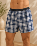 Fruit of the Loom – Caleçon boxeur en tissu à motif écossais pour homme, couleurs variées - Ayoye Destock