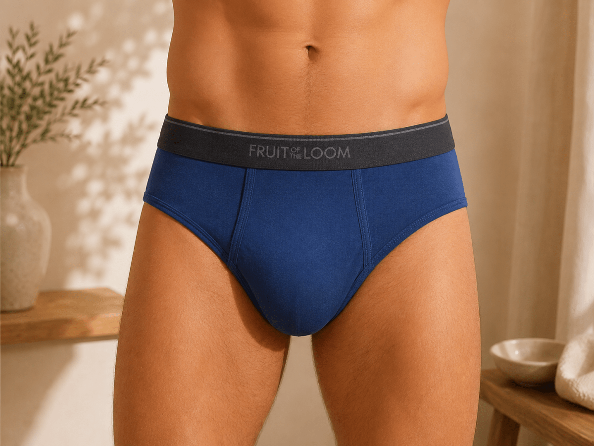 Fruit of the Loom – Slip classique en coton pour homme, couleurs assorties, vendu à l'unité - Ayoye Destock