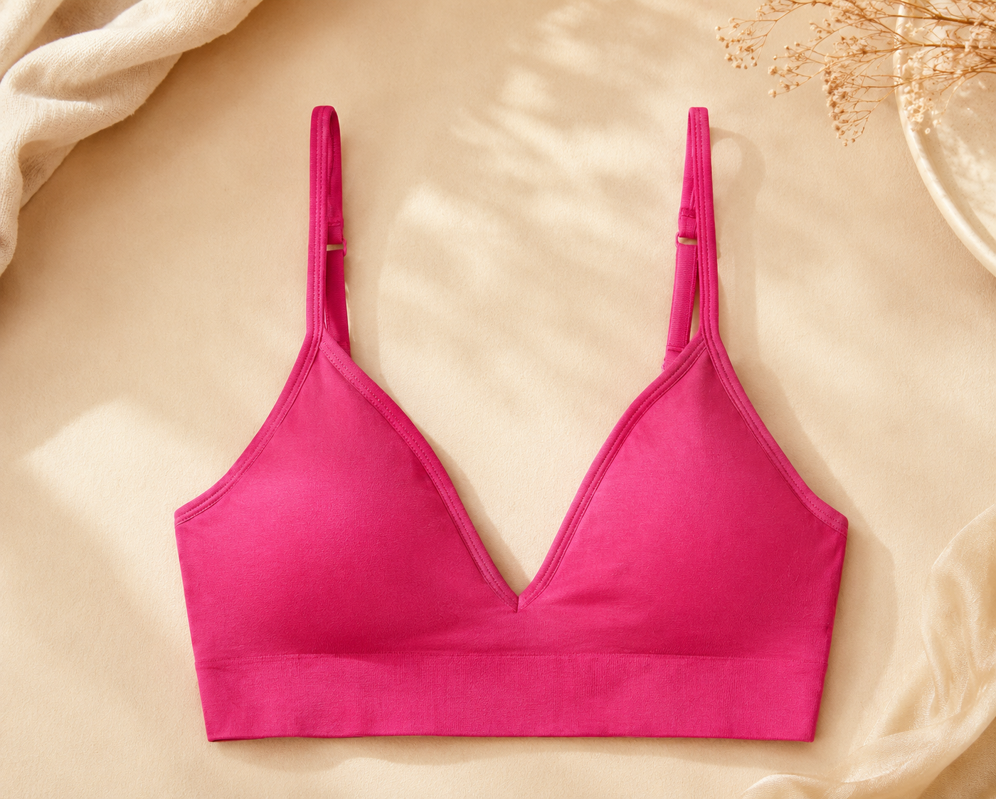 George Bralette à Fermeture Dorsale Soutien Moyen pour Femmes – Sans Armature