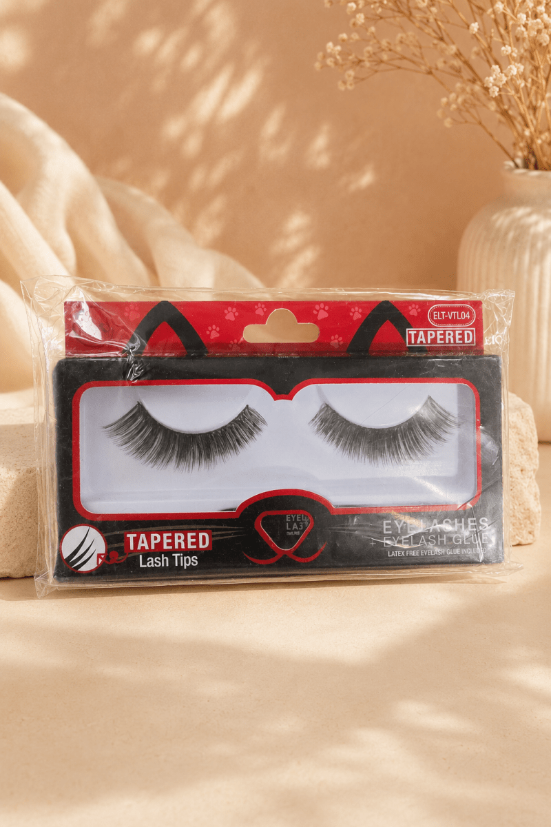 J.Cat Beauty Tapered Lash Tips – Faux cils effilés avec colle à cils incluse - Ayoye Destock