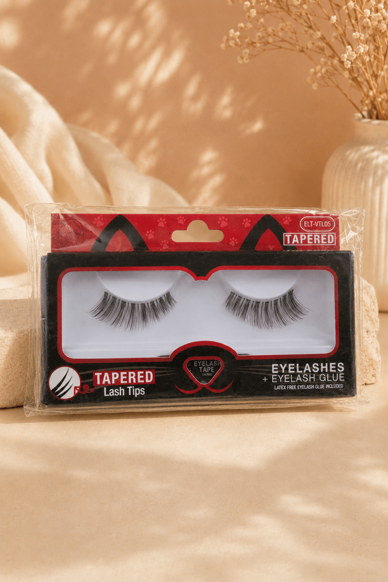 J.Cat Beauty Tapered Lash Tips – Faux cils effilés avec colle à cils incluse - Ayoye Destock