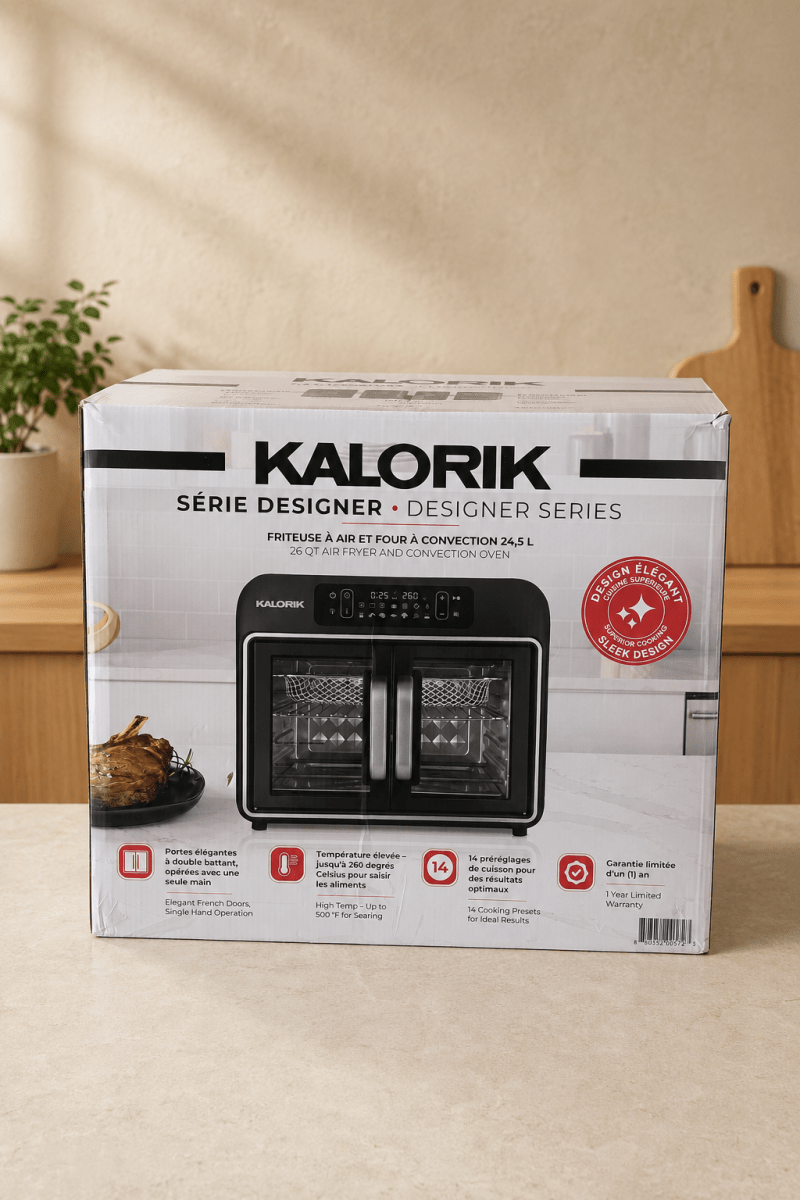 Kalorik Série Designer – Friteuse à air et four à convection 24,5 L (26 QT) - Ayoye Destock