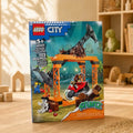 LEGO City Stuntz – Le défi de cascades de l'attaque du requin, 122 pièces - Ayoye Destock