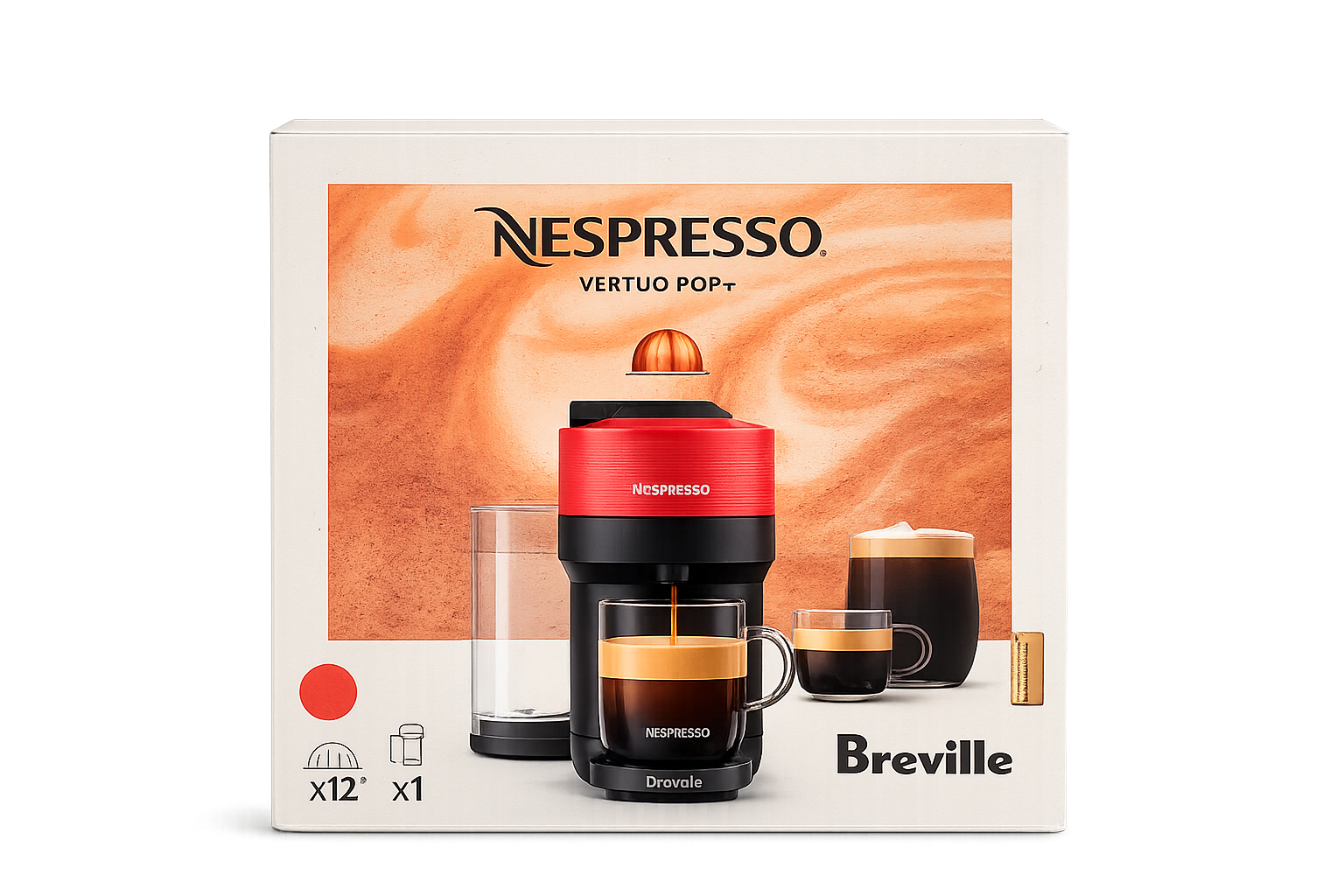 Nespresso Vertuo Pop+ Breville Machine à café à capsules