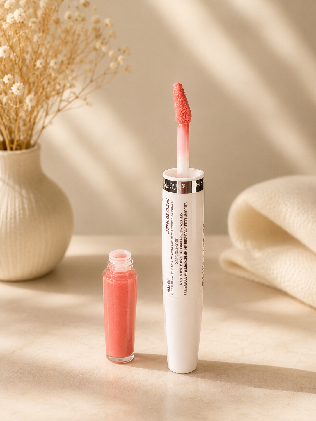 Maybelline New York Superstay 24H – Rouge à Lèvres 2 Étapes