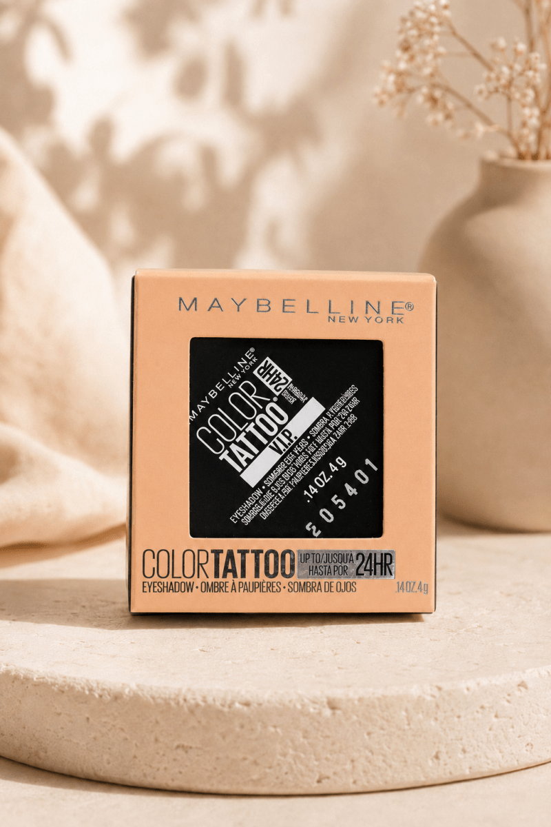 Maybelline Color Tattoo VIP – Ombre à paupières crème longue tenue 24h - Ayoye Destock