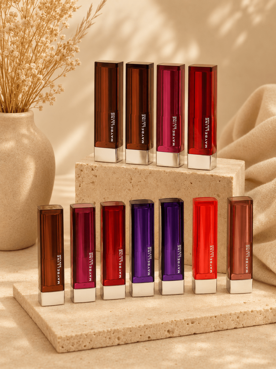 Maybelline New York Color Sensational rouge à lèvres crème hydratant – Pigments intenses. - Ayoye Destock