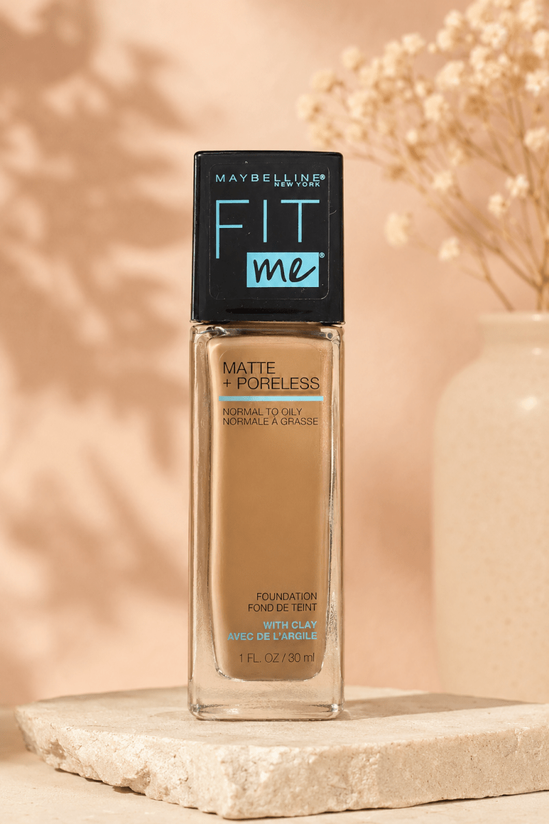 Maybelline New York Fit Me Matte + Poreless – Fond de teint matifiant, peau normale à grasse - Ayoye Destock