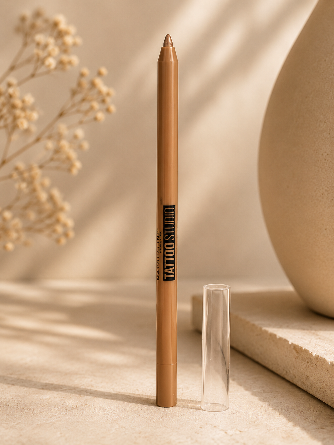 Maybelline New York Tattoo Studio – Crayon Gel Liner Affûtable Hydrofuge Longue Tenue 36H | 1,2 g
