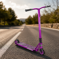 Mongoose Rise 110 Team trottinette freestyle – Roues 110 mm, cadre robuste, finition violette