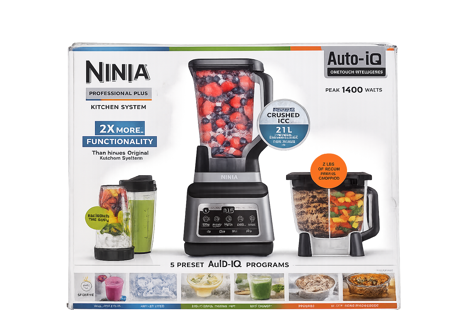 Ninja Professional Plus Kitchen System Mélangeur multifonction 1400W