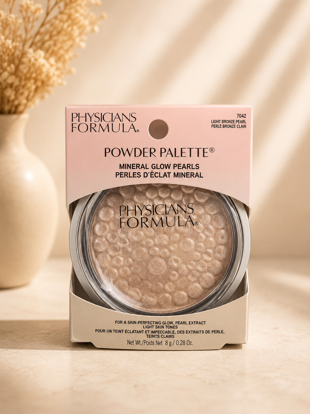 Physicians Formula Powder Palette Mineral Glow Pearls – Poudre illuminatrice aux perles minérales – 8 g