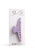 Scünci Pince à cheveux lavande – Collection Ali Manno – Accessoire coiffure antiglisse