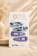 Scünci Ali Manno 4 Pack Colorful Hair Clips