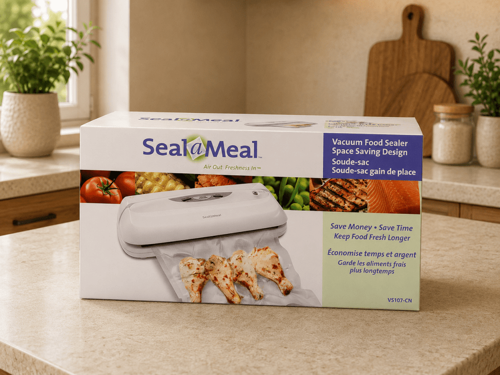 Seal-a-Meal Scelleuse à Vide pour Aliments – Modèle Économe en Espace - Ayoye Destock