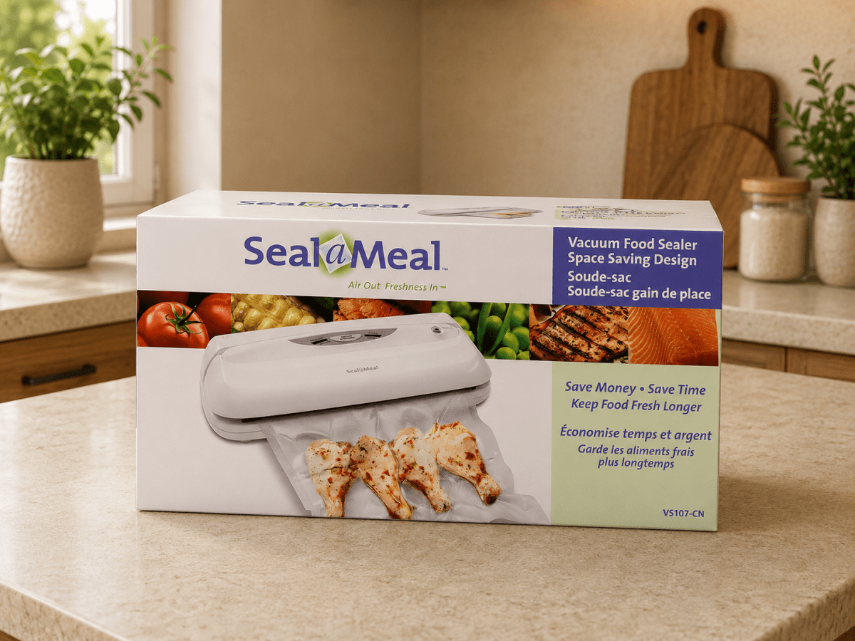 Seal-a-Meal Scelleuse à Vide pour Aliments – Modèle Économe en Espace - Ayoye Destock