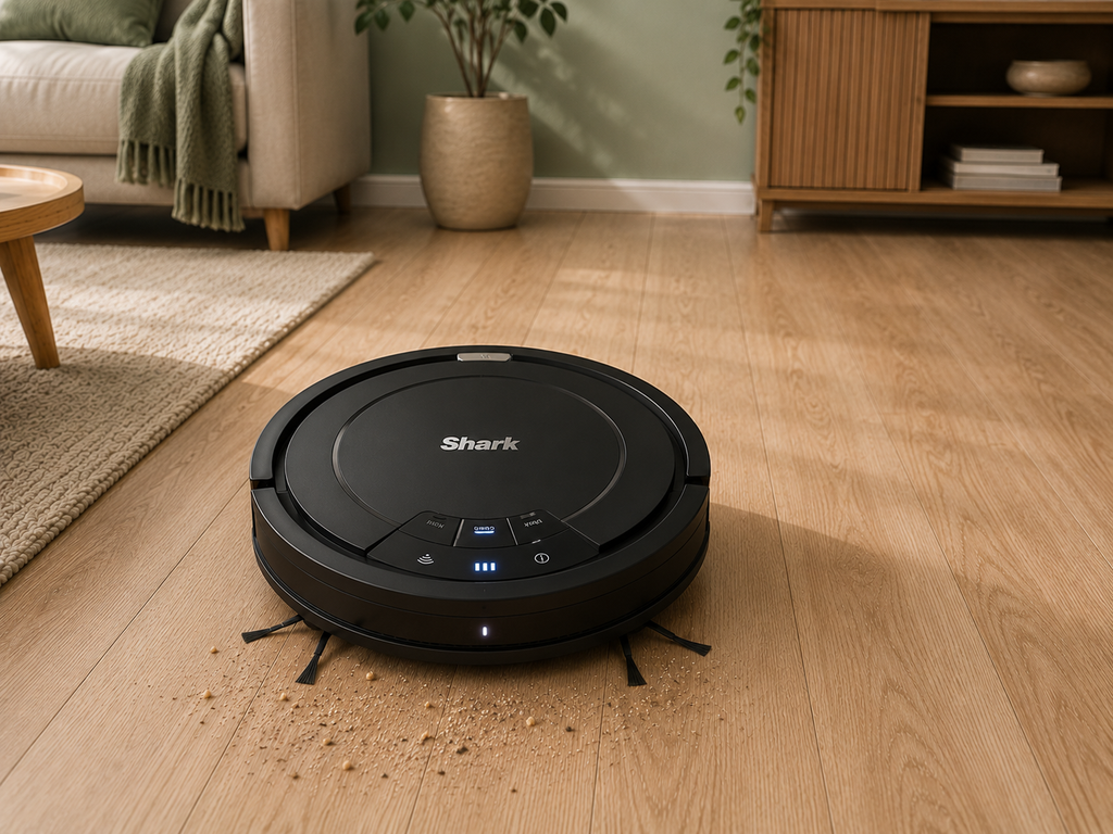 Shark ION Robot – Aspirateur Robot Wi-Fi Système Tri-Brosses Nettoyage Multisurfaces