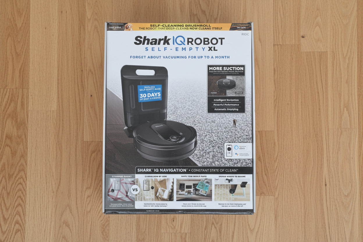 Shark RV1001AEC IQ Robot Self-Empty Vacuum, 35W – Aspirateur robot intelligent noir