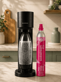 SodaStream Gaia – Appareil à Eau Pétillante Sans Fil avec Système Quick Connect | Noir - Ayoye Destock