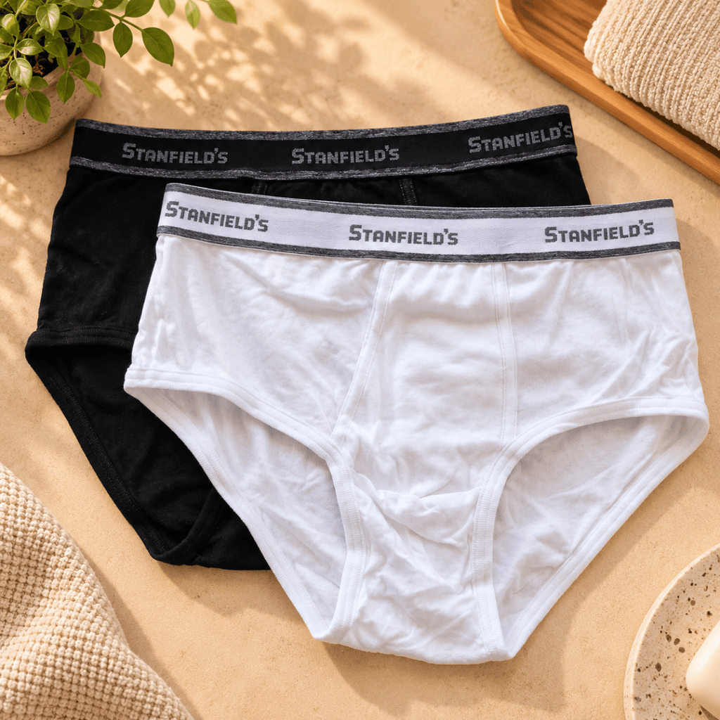 Stanfield's Essentials – Slip Classique en Coton, Couleur Variée, Vendu à l'Unité - Ayoye Destock