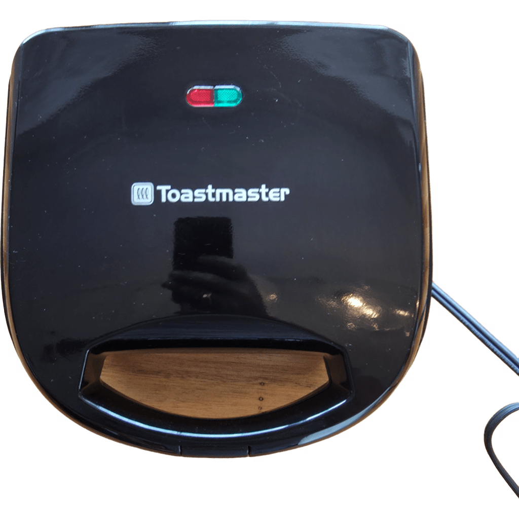 Toastmaster Machine à Sandwich Compacte – 4 Moitiés de Sandwich Grillées, Plaques Antiadhésives - Ayoye Destock