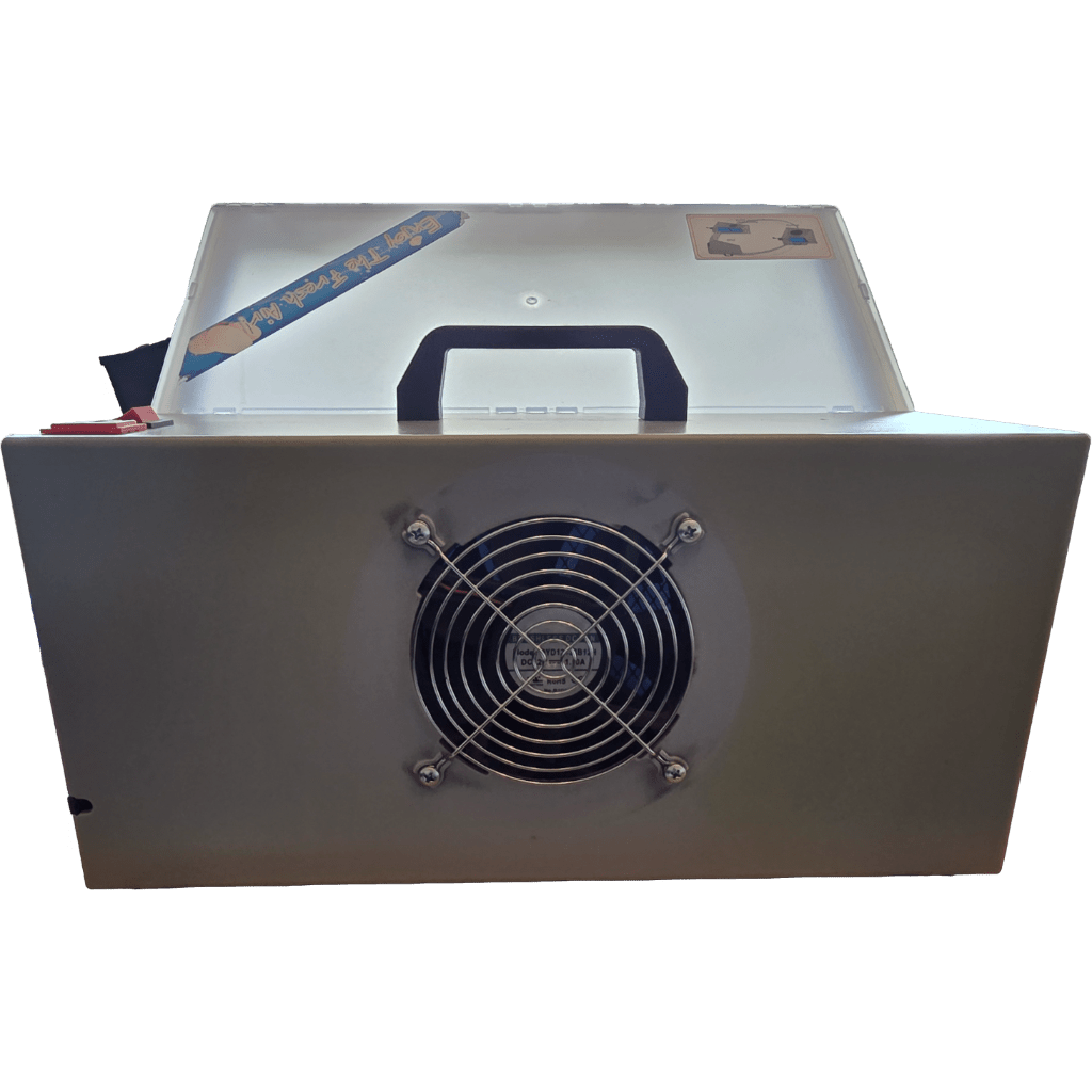 VIVOHOME Cabine de Pulvérisation Portable pour Aérographe – Éclairage LED, Table Tournante et Filtration - Ayoye Destock
