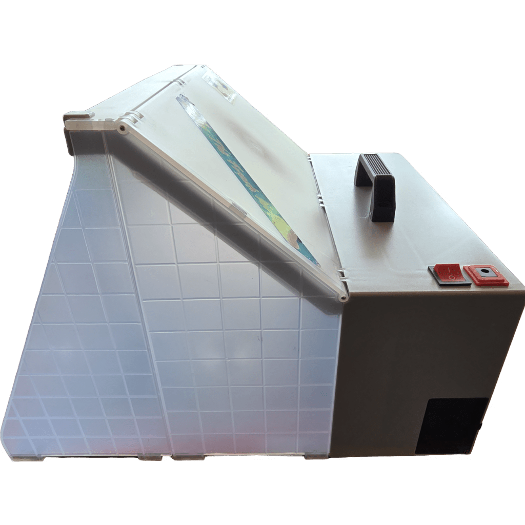 VIVOHOME Cabine de Pulvérisation Portable pour Aérographe – Éclairage LED, Table Tournante et Filtration - Ayoye Destock