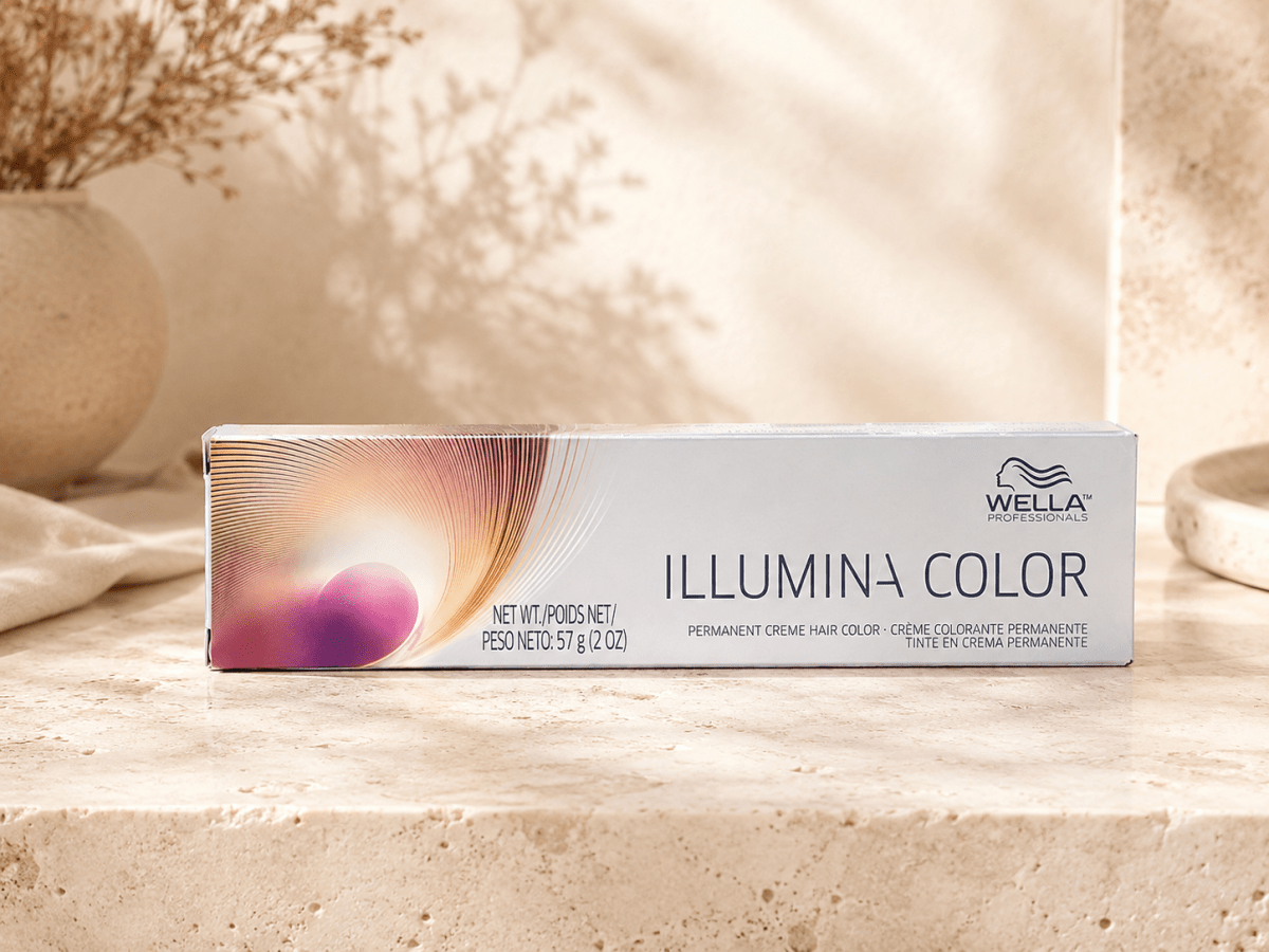 Wella Professionals Illumina Color – Crème Colorante Permanente, Teinte 5/43 Brun Clair Rouge Doré - Ayoye Destock