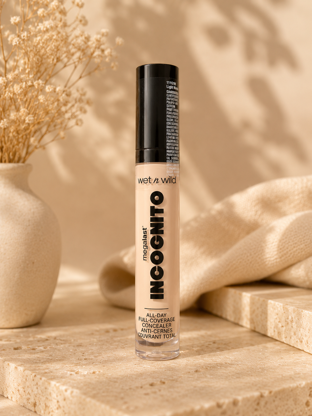 Wet n Wild MegaLast Incognito anti-cernes couvrant longue tenue – Fini matte buildable