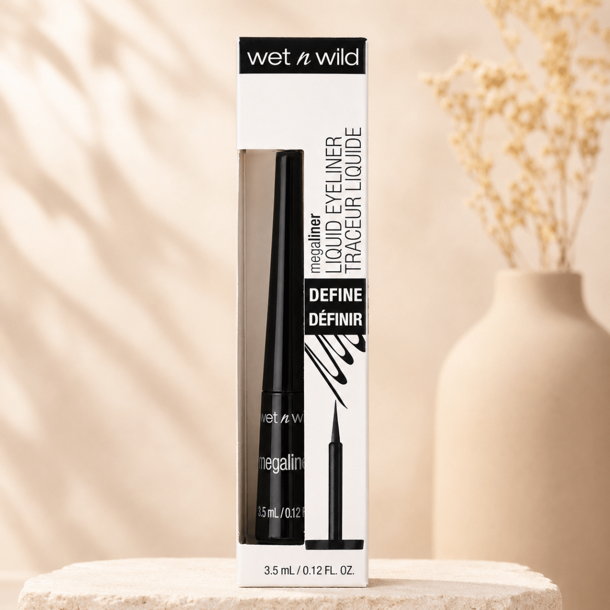 Wet n Wild MegaLiner – Traceur liquide pour les yeux, longue tenue - Ayoye Destock