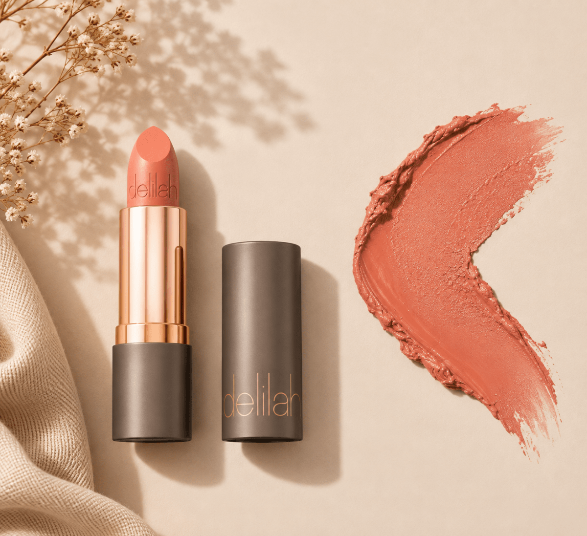 delilah Colour Intense – Rouge à Lèvres Crème Longue Tenue - Ayoye Destock