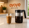 Instant Cold Brewer 2 en 1 – Infuseur à froid café et thé glacé – 32 oz (950 ml) – Modèle CBCM-1000 - Ayoye Destock